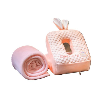 ALMOHADA COJIN CON COBIJA🐰